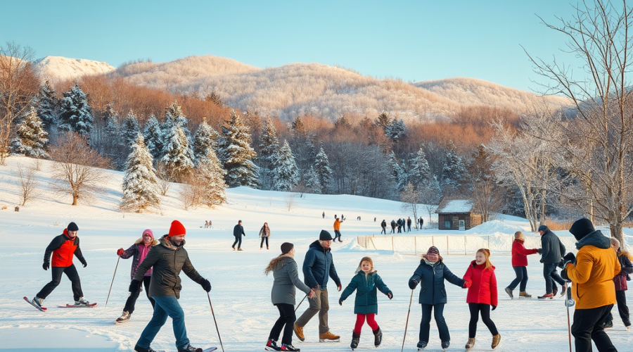 Descubre la Magia del Invierno Cerca de Boston – 15 actividades y lugares que puedes visitar