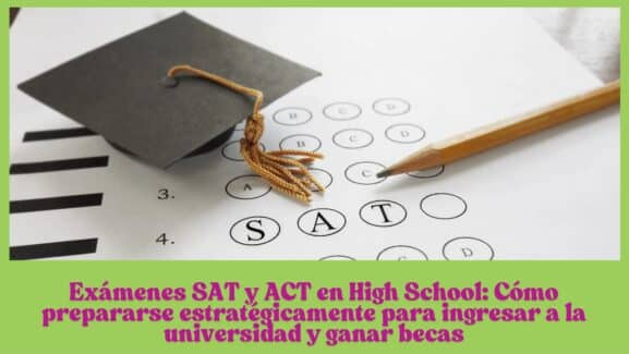 Examenes SAT y ACT en High School como preprarse estrategicamente para ingresar a la Universidad y ganar Becas