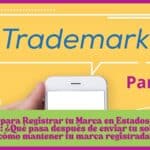 Guia para registrar tu marca en Estados Unidos y que sucede despues de presentarla y como mantenerla