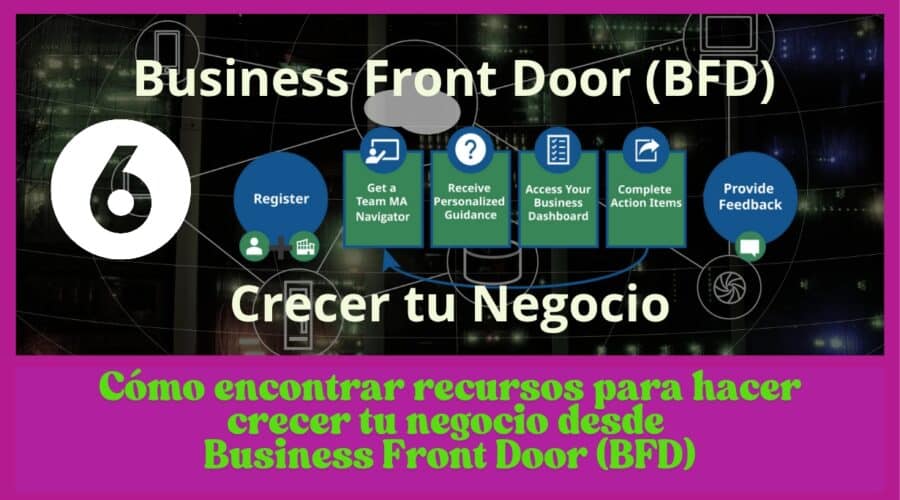Cómo encontrar recursos para hacer crecer tu negocio desde Business Front Door (BFD)